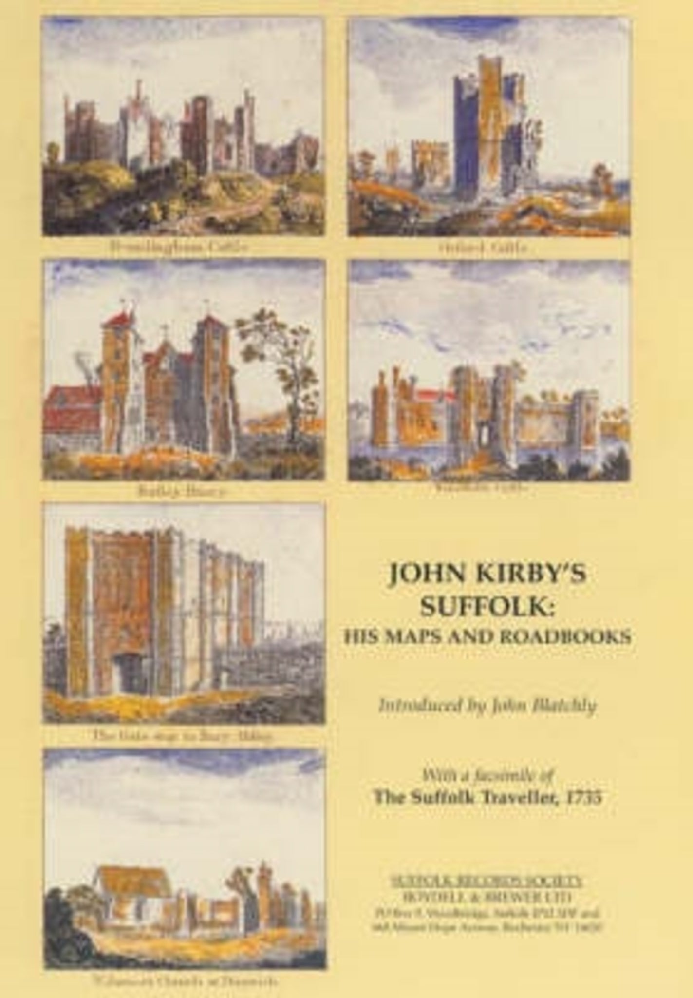 Cover image for John Kirby's Suffolk: His Maps and Roadbooks ISBN 9781843830511